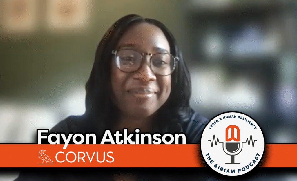 Fayon Atkinson from Corvus Insurance on podcast discussing voice and text phishing