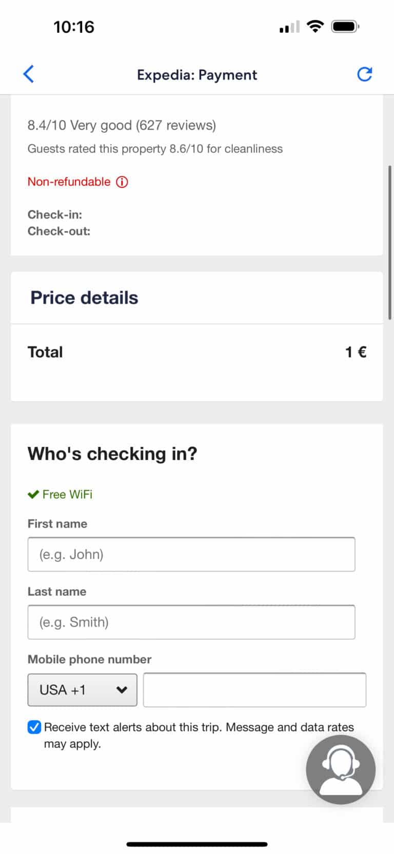 Expedia Phishing Attempts - Airiam